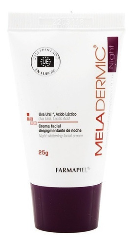 Imagen 3 de 7 de Crema Aclaradora Despigmentante Meladermic Noche 25gr
