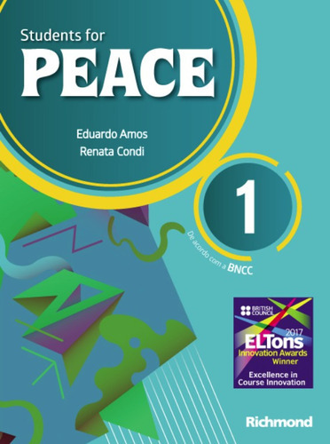 Students For Peace - Vol. 1, De Eduardo Amos/ Renata Condi., Vol. Não Aplica. Editora Moderna, Capa Mole, Edição 2 Em Português, 2019