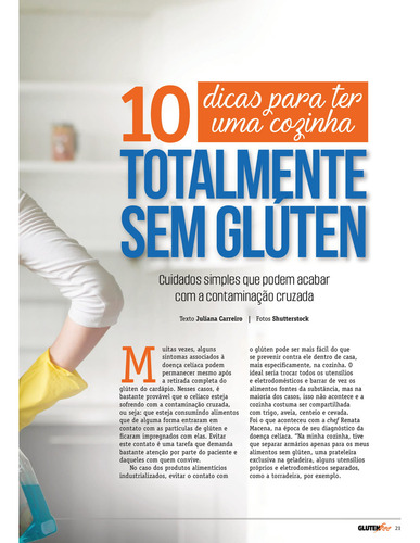 Revista Gluten Free - Quinoa - Edição 5, De Editora Europa. Editorial Europa, Tapa Mole En Português