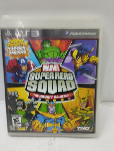 Marvel Súper Hero Squad De Play 3 Original (Usado)