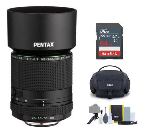 Pentax Hd Pentax-da Mm Ed Plm Wr Re Paquete De Lentes Con Ta