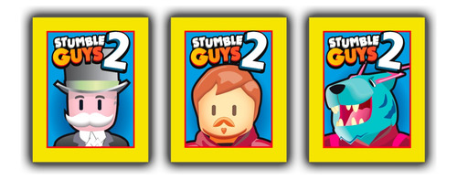 Figuritas Stumble Guys 2 - Pack X 60 Sobres - Original