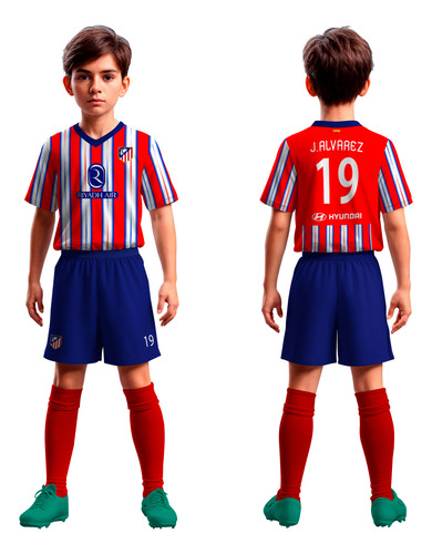 Camiseta Four Atlético De Madrid Personalizado