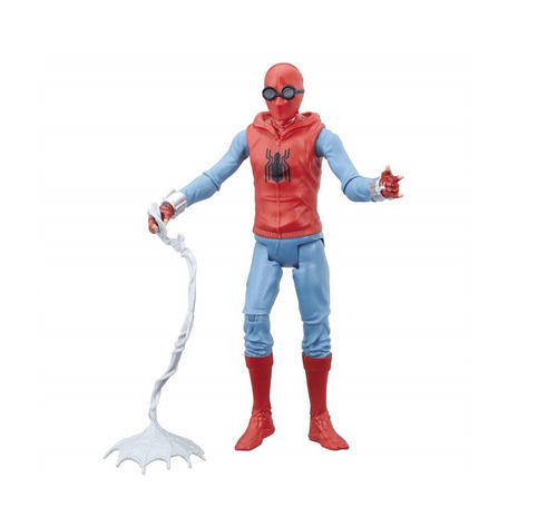 Figura Spiderman Homecoming Homemade Suit Traje Casero