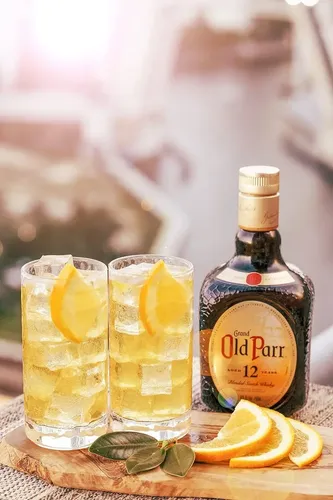 Kit 3 Unid Whisky Old Parr Blended Original Grand 12 Anos 1l