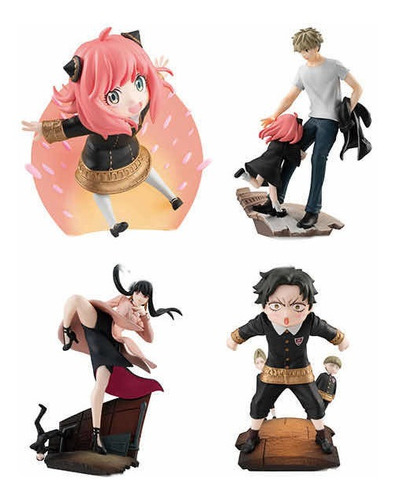 Spy X Family 4 Pack Puchirama Series Megahouse Nuevo Sellado