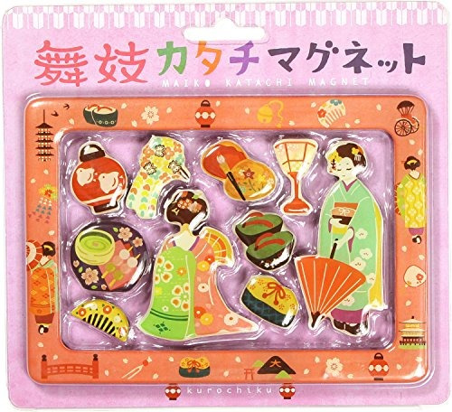 71406908 Japan Kawaii Maiko Doll Magnet Assort 10 Piezas Con