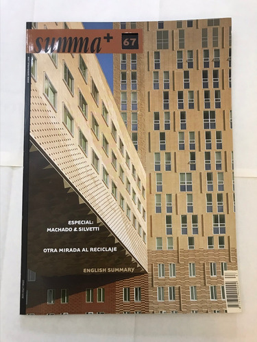 Revista Summa+ 67. Arquitectura. Especial Machado & Silvetti