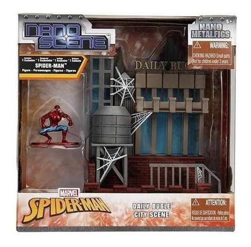 Jada Toys Spiderman Daily Bugle Nano Scene Metalfigs