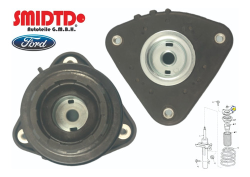 Bases Amortiguador Delant Balero Volvo C70 08-13