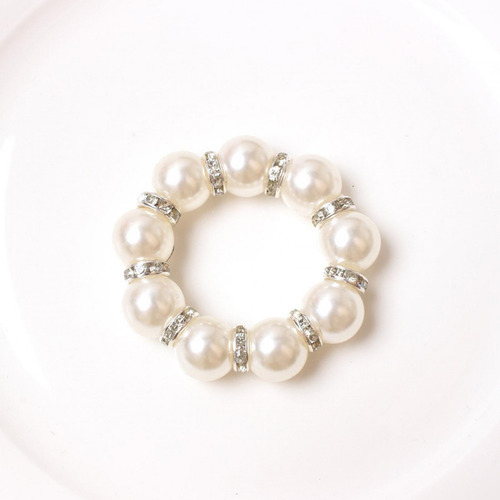 5 X 4 Uds. De Hebillas De Servilleta De Diamantes De