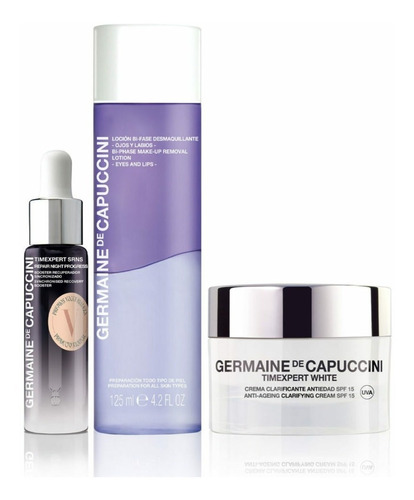 Crema Clarificante+ Booster Nigth+bi-fase Demaq Ojos/labios 