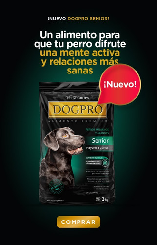 Imagen 4 de 5 de Alimento Balanceado Premium Dogpro Senior 7,5 Kg