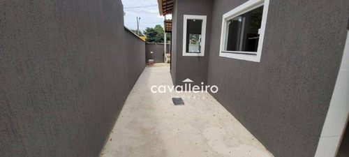 Casa Com 2 Dormitórios À Venda, 80 M² - Centro - Maricá/rj - Ca4652