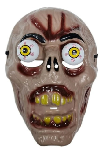 Máscara Halloween Zombie Ojos Locos
