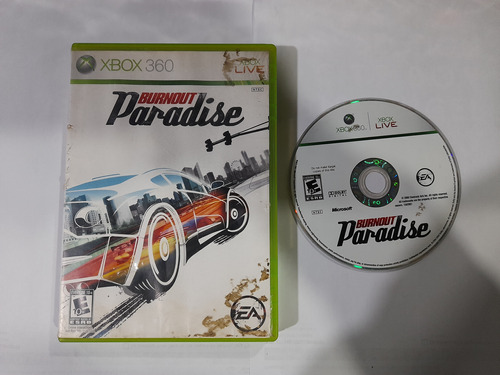 Burnout Paradise Sin Instructivo Para Xbox 360