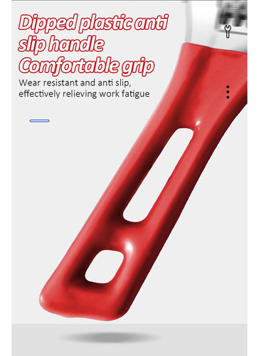 -a Llave De Trinquete Ajustable Con Mango Corto Y Apertura