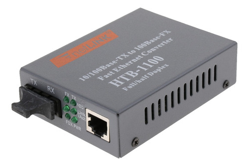 Transceptor De Fibra Óptica Convertidor Ethernet Externo De