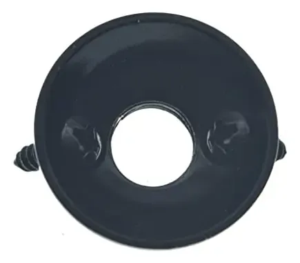 Placa Control Trasera Y Cubierta Interruptor Para Gibson Les Paul - Color Negro, Medidas 145x105 Mm