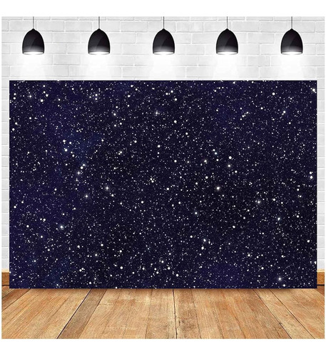 ~? Night Sky Star Universe Space Theme Starry Photo Backdrop