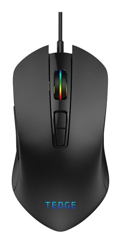 Mouse Gamer 4800dpi Led Com Fio 500hz 7 Botões Tedge