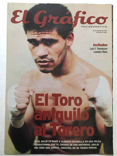 Revista El Gráfico Polideportivo # 4250 Marzo 2001