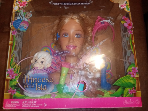 Barbie Princesa De La Isla Peina Y Maquilla Canta Conmigo 