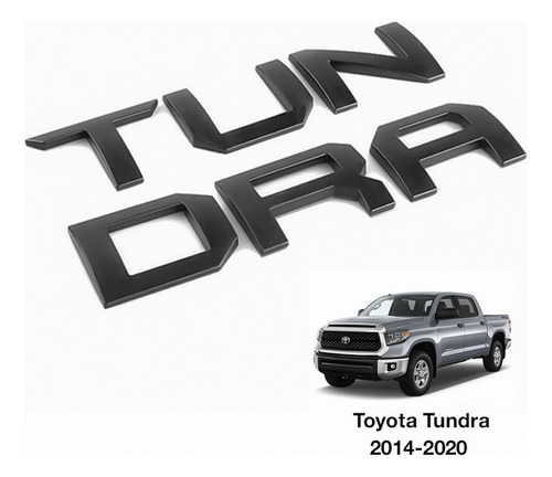 Emblema Logo Portalon Trasero Toyota Tundra 3d 