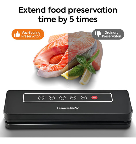 Máquina Selladora Al Aspiradora Food Saver, 80 Kpa De ...