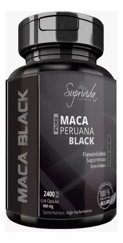 Maca Peruana Pura 2400 Mg Dia 120 Cáps Pote - Suprivida Sabor Sem Sabor