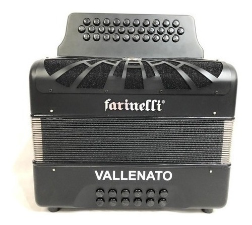 Acordeon Negro Bea 31 Botones 12 Bajos Premium 3012sinhg