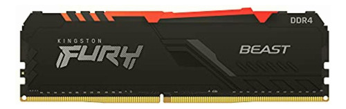 Kingston Fury Beast Rgb 8gb 3733mhz Ddr4 Cl19 Udimm Memoria