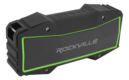 Rockville Rock Everywhere - Altavoz Bluetooth Portátil, Impe 110v