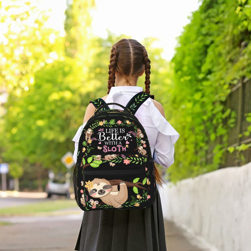 Senrolan Linda Mochila De Perezoso Con Correas Ajustables, . Color Ranura