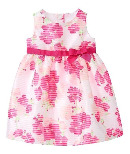 Vestido De Fiesta Floreado Niña Talla 2t Gymboree Importado