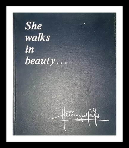 Libro She Walks In Beauty. De Harrison Marks 1964 Fotografía