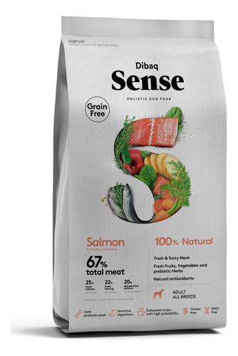 Dibaq Sense Alimento Holistic Adulto Salmón 12kg