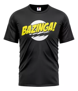 Playera Bazinga, The Big Bang Theory 100% Algodón