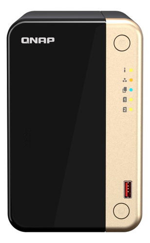 Servidor Nas Qnap Intel Celeron N5095 4 Core 2.9ghz 2 Bahías Multicolor