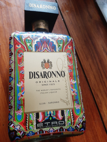 Botella Vacia De Disaronno Edicion Limitada