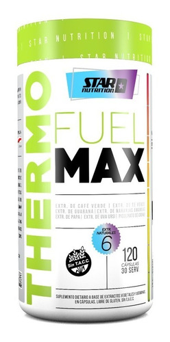 Thermo Fuel Star Nutrition X 120 Caps Quemador De Grasa 
