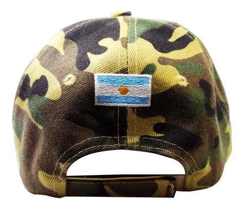 Imagen 2 de 5 de Gorra Islas Malvinas Cap Bordadas Tacticas Camuflada C/copa