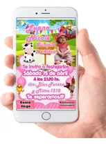 Comprar Invitacion La Vaca Lola - Con Foto - Interactiva
