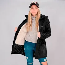 Comprar Customs Ba Camperas Mujer Parka Corderito Campera Invierno H