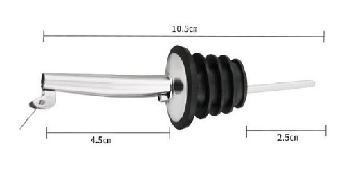 Imagen 3 de 5 de Pico Vertedor / Dosificador Inoxidable C/tapa