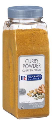 Curry En Polvo Mezcla De Especias 454 G Ideal Para Curries