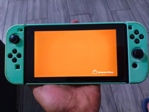 Nintendo Swich Edición Animal Crosing Celeste (Usado)