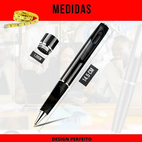 Lápiz Espía Hd, Grabador De Vídeo, Fotos Y Audio Con Bolígra