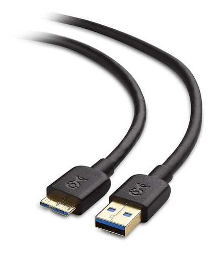 Cable - Microusb 3.0 A Usb 3.0 - Para Disco Externo