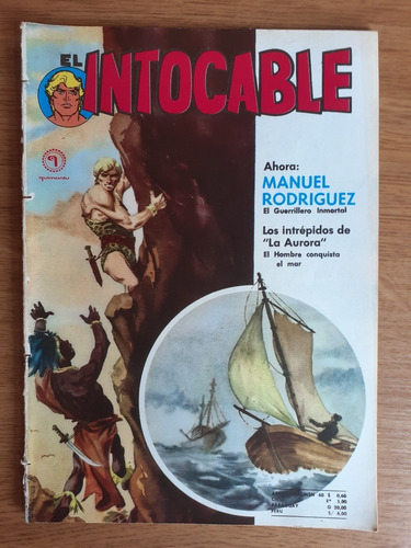 Cómic El Intocable Año 3 Número 123 Editora Nacional Quimantú 1971